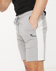 Summer Custom <b>Slim</b> <b>Fit</b> Gym <b>Men's</b> Polyester/Cotton Blend Quick Dry Drawstring Closure Biker <b>Shorts</b> - Product Image 1