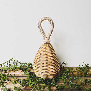Handbraided Natural Wicker <b>Rattles</b> Bell Shakers Bestselling <b>Baby</b> Toy Rattan <b>Rattle</b> Teether Toys for <b>Babies</b> - Product Image 3