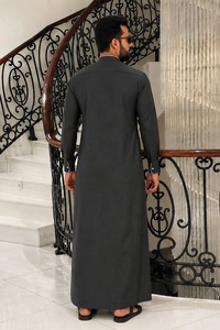 Thobe OEM Supplier Comfortable Long Sleeve Islamic Wear Designed for Private Label and Wholesale Buyers - Product Image 3