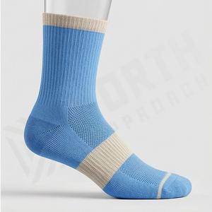 Cushioned Arch <b>Compression</b> Ankle Support Running <b>Socks</b> Men <b>Women</b> Breathable Durable Soft Gym Customized Color Fit Pairs Wear - Product Image 3