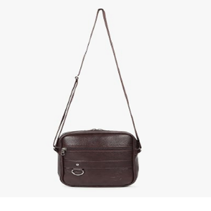 Leather Crossbody Sling <b>Bag</b> with Adjustable Shoulder Strap for Travel, School, <b>College</b> & Everyday Use - Product Image 1