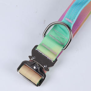 Collier pour chien en cuir véritable de luxe, large et conique, pour lévrier et whippet, design extra large - Product Image 3