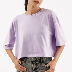 Comfortable Fit Stylish With New Arrival Good Supplier High Quality Best Service New Design Street Wear Printed Women <b>Crop</b> <b>Top</b> - Product Image 1