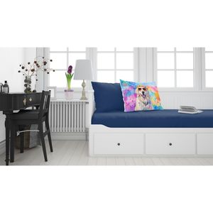 Ligero y súper suave Gran Pirineo Hippie Dawg Funda De Almohada estándar Fácil cuidado Ilustraciones decorativas Funda de cojín - Product Image 2