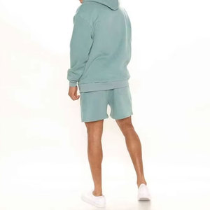 Top Selling <b>Men</b> <b>Hoodie</b> <b>Shorts</b> <b>Set</b> Premium Quality Comfortable Soft Fabric Casual Fashion Two Piece <b>Set</b> Wholesale - Product Image 2