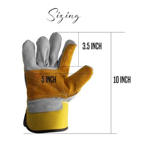 Gants de travail industriels personnalisés OEM ODM, durables, respirants, de protection, directement de l'usine - Product Image 3