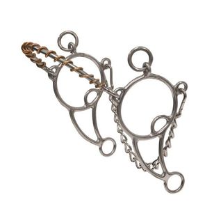 Elección de Profesionales Veterinarios: Bocado de Caballo Brittany Pozzi Combo, Pulido y Liso, Todas las Herramientas para Montar a Caballo Disponibles - Product Image 3