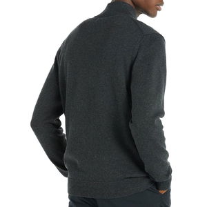 Sweat-shirts polaires pour hommes à demi-zip, multicolores, coupe oversize, col montant, fermeture éclair quart de tour, vente en gros OEM - Product Image 6