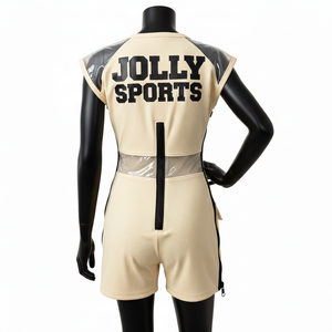 Traje de baño de moda para mujer, de alta elasticidad, de nailon y spandex acanalado, 240 GSM, tacto suave, con paneles, personalizable con logotipo. - Product Image 2