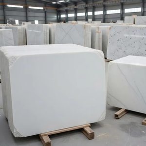 Bloques de Mármol Blanco Puro de Alto Brillo para Pisos y Encimeras de Cocina, Mármol Vietnamita Premium, Estándar de Exportación - Product Image 1