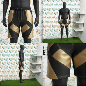 Shorts décontractés pour hommes de qualité supérieure, coupe ample, personnalisables avec logo, couleur unie, avec poches – Offre spéciale - Product Image 6
