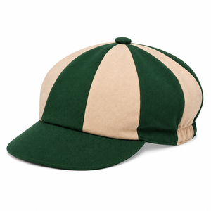 Wholesale Striped Eight Panel Cricket <b>Cap</b> 3D Embroidery Adjustable Breathable Unisex Baggy <b>Vintage</b> Sports Hat Blanks Custom <b>Caps</b> - Product Image 4