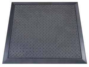 Alfombra de Goma Antideslizante y Resistente para Trabajo Pesado, Suelo Moderno y Confortable para Talleres, Almacenes y Áreas de Trabajo Industriales - Product Image 1