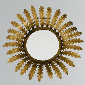 Décoration élégante, prix avantageux, caractéristique durable, dernier design, miroir mural doré fantaisie, ornement suspendu - Product Image 3