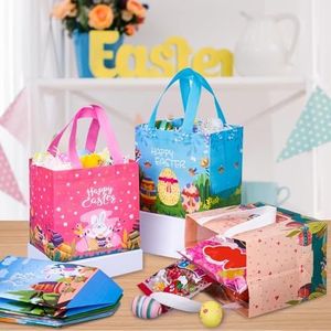Bolsa de Compras de Polipropileno No Tejido Personalizada para el Día de Pascua, con Diseño Personalizado para Regalos y Manualidades, para Tiendas Minoristas - Product Image 5