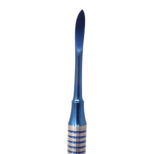 Détartreur dentaire professionnel Molt M9 en acier inoxydable avec pointes recouvertes de titane bleu - Product Image 5