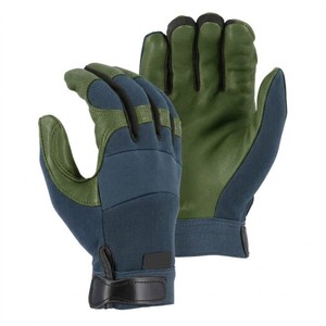 Durable Construction Safety <b>Gloves</b> Synthetic Leather Palm Flexible Spandex Back Adjustable Wrist Utility <b>Gloves</b> Trend - Product Image 5