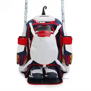 Sac de baseball pour le voyage, sac à dos de sport durable avec compartiments dédiés pour les bâtons et compartiment ventilé pour les chaussures, idéal pour les équipes sportives - Product Image 3