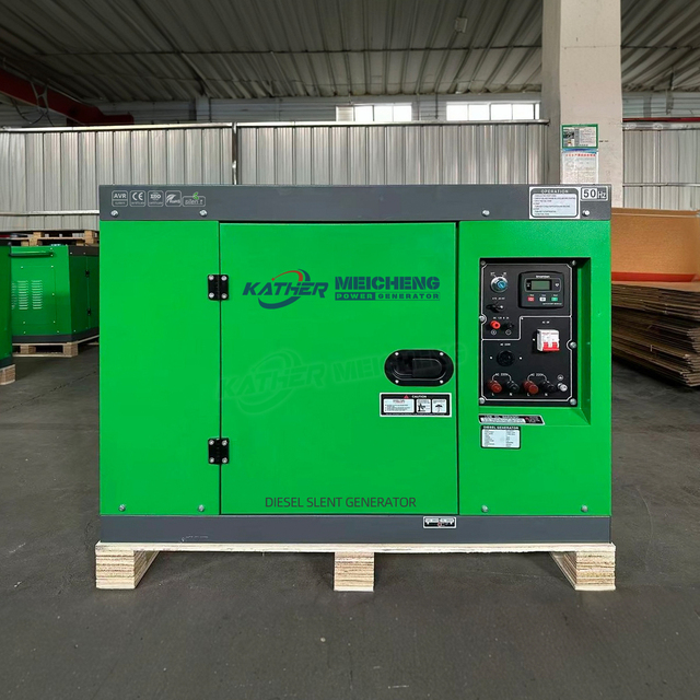 5kVA 8kVA 10kVA 12kVA Silent Diesel Generators Set Factory Custom 50HZ 60HZ Frequency Generator 3000/3600RPM Backup Power Dynamo
