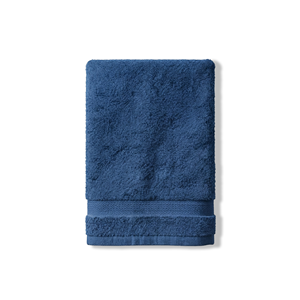 Serviette de toilette en coton éponge de qualité supérieure, couleur unie, rectangulaire, teinte unie, douce pour la peau, pour invités - Product Image 3