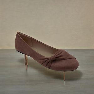 Mocasines Planos de Verano para Mujer, Cómodos, Color Marrón, Casuales, Tipo Bailarina, Sin Cordones, Alta Calidad, Logotipo Personalizado, PU Suave, Venta de Fábrica - Product Image 1