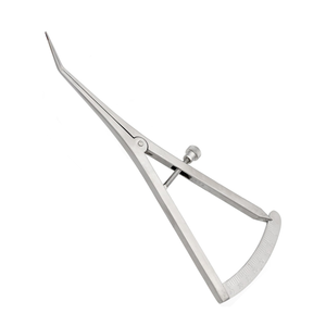 Calibrador Castroviejo Angulado de 18 cm, Instrumento Quirúrgico de Precisión de Acero Inoxidable para Medición Precisa y Planificación de Implantes - Product Image 1