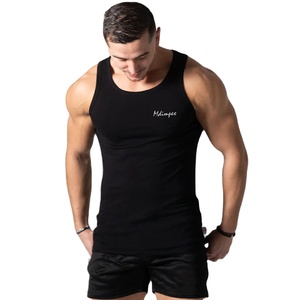 เสื้อกล้ามผู้ชายคุณภาพสูง ทรงคอกลม ใส่สบาย เหมาะสำหรับผู้ใหญ่ ขายส่ง รับผลิตตามแบบ - Product Image 4