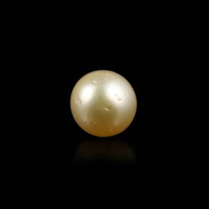 Handcrafted 5 Carat Golden Loose Pearl-AA Grade Seawater Gemstone for Fine Jewelry - Product Image 2
