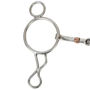 OEM ODM Stainless Steel Wonder Gag Bit 5" Copper Roller Snaffle Mouth Horse Bit for <b>Equestrian</b> Control Comfort - Product Image 1