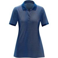 T-shirt unisexe d'été décontracté pour le sport, respirant, en maille, col polo, pour le golf, le badminton, le tennis, motif uni, grande taille, avec logo