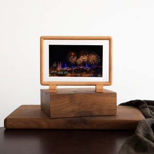 Wholesale Minimalist Wooden Photo <b>Frame</b> Rectangular Tabletop Vertical Natural Wood Durable - Product Image 2
