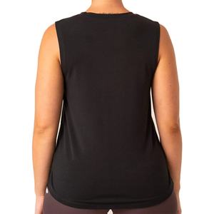 Vente chaude plaine débardeurs pour les femmes col rond décontracté respirant vêtements d'entraînement Fitness débardeurs à des prix très bas - Product Image 6