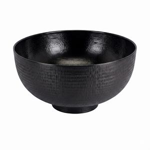 Bol en métal noir au design oriental, forme de fleur, plat décoratif pour la maison, cadeau, vaisselle, bol de service - Product Image 4
