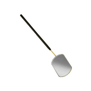 Personalized Stainless Steel Silver Finish Oval Shape Lighted <b>Pocket</b> Cosmetic Mirror Custom Logo - Product Image 6