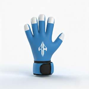 Gants de gardien de but unisexes respirants, protection des doigts et du pouce, haute qualité, couleur personnalisée, emballage personnalisé, matériau - Product Image 2