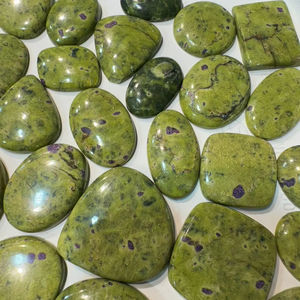 อัญมณี atlantisite ธรรมชาติอัญมณี Cabochon หลวมสำหรับทำจี้ - Product Image 1