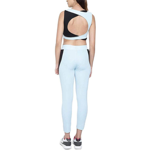 Ensemble de yoga pour femmes tendance 2025, nouvelle collection, écologique, séchage rapide, respirant, ensemble 2 pièces avec logo personnalisé, service OEM - Product Image 3