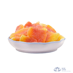 MEILLEUR PRIX |   Tranches de papaye séchée moelleuses et sucrées, prêtes à consommer, garniture pour pâtisserie, en vrac, Vietnam - Product Image 1