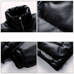 Nouvelle Veste Puffer Imperméable Homme Hiver Col Montant Formel Personnalisable avec Logo Grande Taille Fermeture Éclair Vente en Gros - Product Image 3