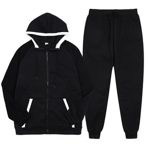 Nouvelle Collection 2026 : Survêtement Sport Décontracté pour Homme – Sweat à Capuche et Pantalon de Jogging en Polaire Respirante, Idéal pour l'Hiver - Product Image 1