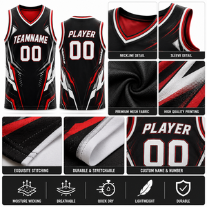 Youth Custom Basketball Jersey Sublimated Team Uniform OEM ODM Performance Kids Basketball Jersey - Product Image 3