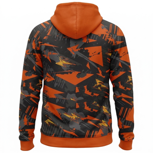Sudadera con Capucha Sublimada al por Mayor, Diseño Personalizado, Sudadera Deportiva de Forro Polar para Hombre y Mujer, Fabricante OEM, Marca Privada, MOQ Bajo - Product Image 2