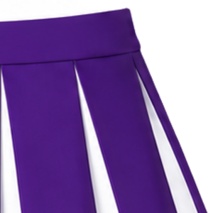 Purple <b>Pleated</b> <b>Tennis</b> Cheer <b>Skirt</b> Women Athletic <b>Skirt</b> Dance Competition Uniform Custom Team Apparel - Product Image 3