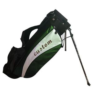 Sac de golf moderne pour junior avec poignée intégrée Easy Lift et finition vert lime vif pour une meilleure visibilité - Product Image 2