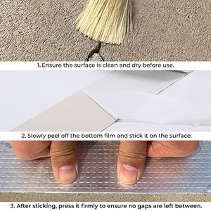 Nastro impermeabile butilico 19.68 \ "X 32.8 \" nastro di riparazione in metallo a tenuta stagna per esterni per barca RV tenuta EDPM tetto perdita riparazione - Product Image 3