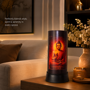 Buddha LED <b>Table</b> <b>Lamp</b> Spiritual Night Light USB Powered Meditation Decor Warm Glow Bedside Pooja Room Home Office Gift Ambient - Product Image 4