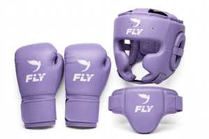 New Arrivals Hot Selling Customized <b>Green</b> Color Fly Boxing Set Genuine Leather With Hook & Loop <b>Lace</b>-Up Non Slip For Muay Thai - Product Image 6
