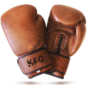 Premium Quality Leather Kick Boxing Gloves Breathable Moisture Wicking Adjustable Wrist <b>Strap</b> Custom Design Options for Fighters - Product Image 1