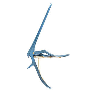 Classical Blue <b>Titanium</b> Kerrison Rongeurs 20cm Shaft 45 Degree Upward 1mm to 5mm Sharp Bite CE ISO Approved By Grip Surgical - Product Image 5