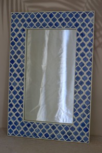 Marco de Espejo Rectangular de Resina Hecho a Mano, Ecológico, Ligero, Duradero e Impermeable - Product Image 4